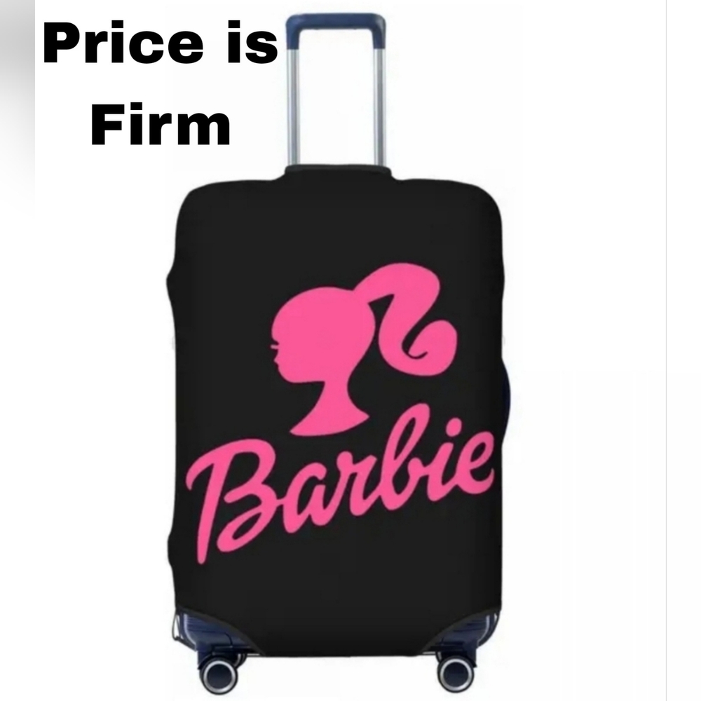 Price is FRIM!! Brand New Barbie Suitcase Cover Large 25-28 inch Suitcases